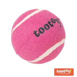 Tootoy! Chase Squeaker Ball Rosa pelota de tenis para perros Hot