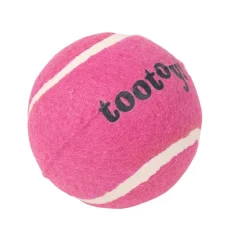 Tootoy! Chase Squeaker Ball Rosa pelota de tenis para perros Hot