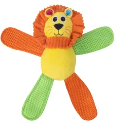 Tootoy! Chew Fetch It Lion Multicolor peluche para perros Sale