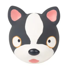 Tootoy! Chew French Bulldog mordedor de látex con sonido para perros Discount