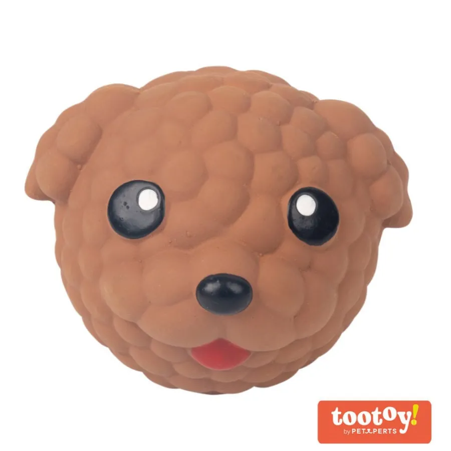 Tootoy! Chew Poodle mordedor de látex con sonido para perros Outlet