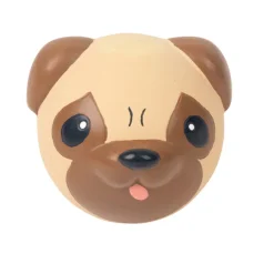 Tootoy! Chew Pug mordedor de látex con sonido para perros Outlet