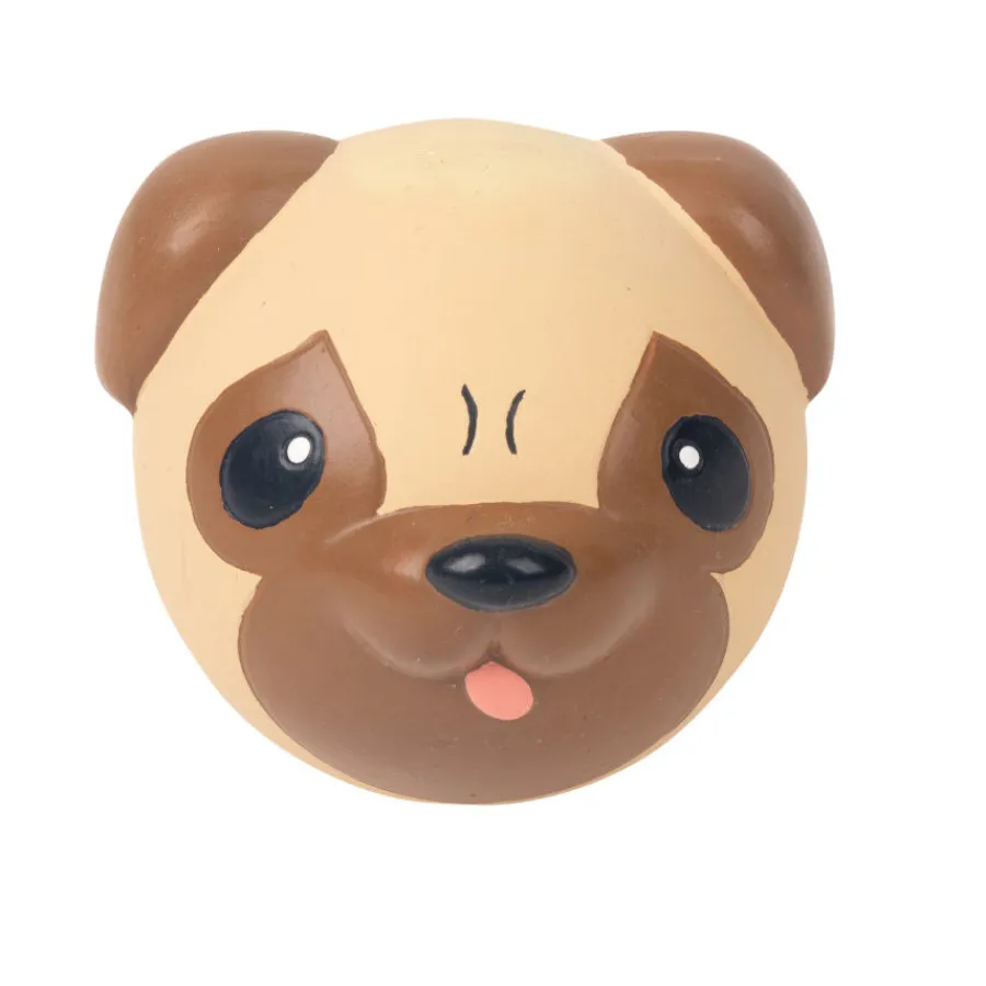 Tootoy! Chew Pug mordedor de látex con sonido para perros Outlet