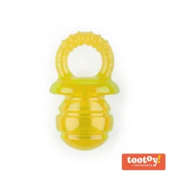 Tootoy! Chew Puppyfier Amarillo mordedor blando con sonido para cachorros Sale
