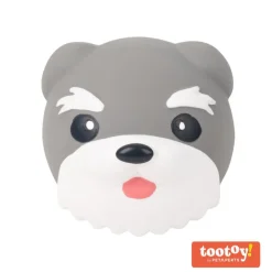 Tootoy! Chew Snauzer mordedor de látex con sonido para perros Discount