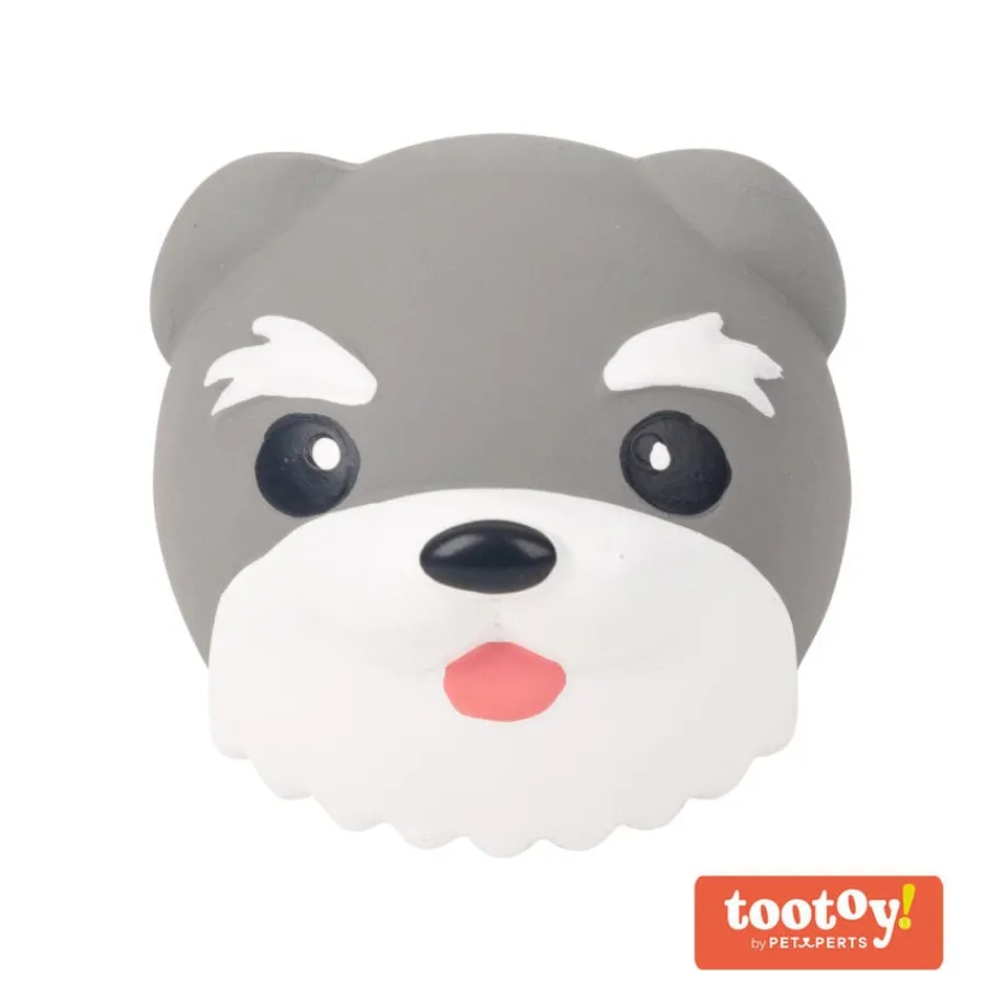 Tootoy! Chew Snauzer mordedor de látex con sonido para perros Discount