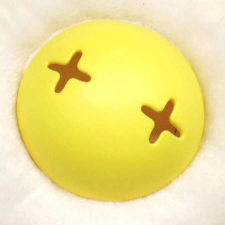 Tootoy! Comfort Fried Egg Cuddler peluche portagolosinas para perros Clearance