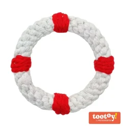 Tootoy! Comfort Life Ring Rope juguete de cuerda para perros Hot