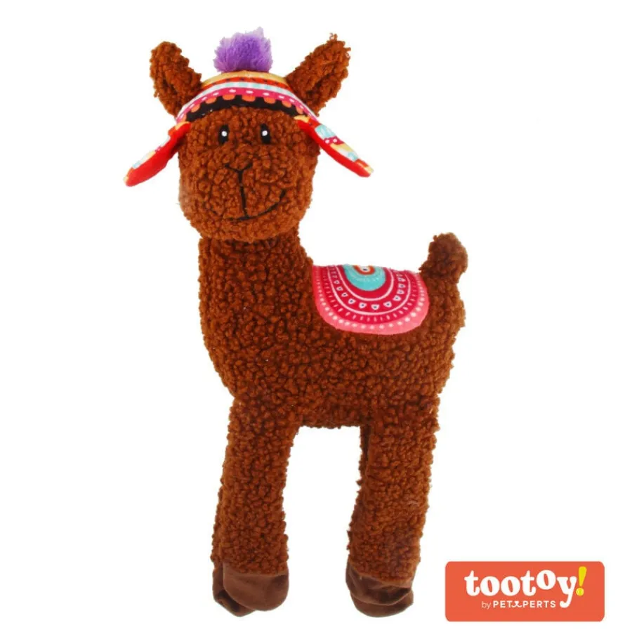 Tootoy! Comfort Long Legs Alpaca peluche con sonido para perros Sale