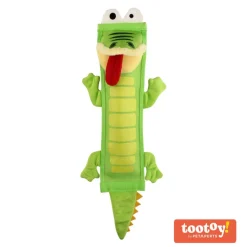 Tootoy! Comfort Resistant Crocodile Toy peluche para perros New