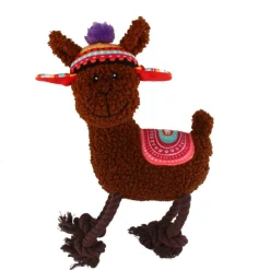 Tootoy! Comfort Rope Legs Alpaca peluche con cuerda para perros Online