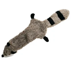 Tootoy! Comfort Skinny Racoon peluche con sonido crujiente para perros Discount