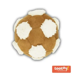 Tootoy! Comfy Football Beige Pelota de Peluche para perros Hot