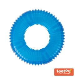 Tootoy! Donut disc Blue Frisbee Resistente Azul para perros Online