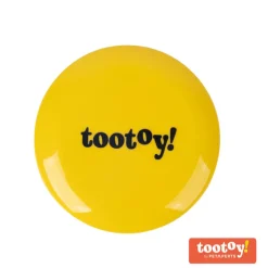 Tootoy! Flying disc Yellow Frisbee Amarillo para perros Online