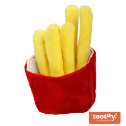 Tootoy! Fries Cuddler Yellow Peluche para perros Discount