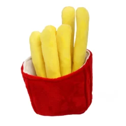 Tootoy! Fries Cuddler Yellow Peluche para perros Discount