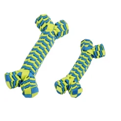 Tootoy! Pull Braided Nylon Bone mordedor de cuerda para perros Discount