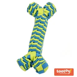 Tootoy! Pull Braided Nylon Bone mordedor de cuerda para perros Discount