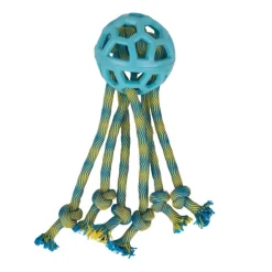 Tootoy! Pull Octopus Rope juguete de cuerda con pelota para perros Hot