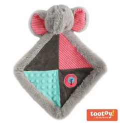 Tootoy! Puppy Elephant Comforter Doudou peluche para cachorros Sale