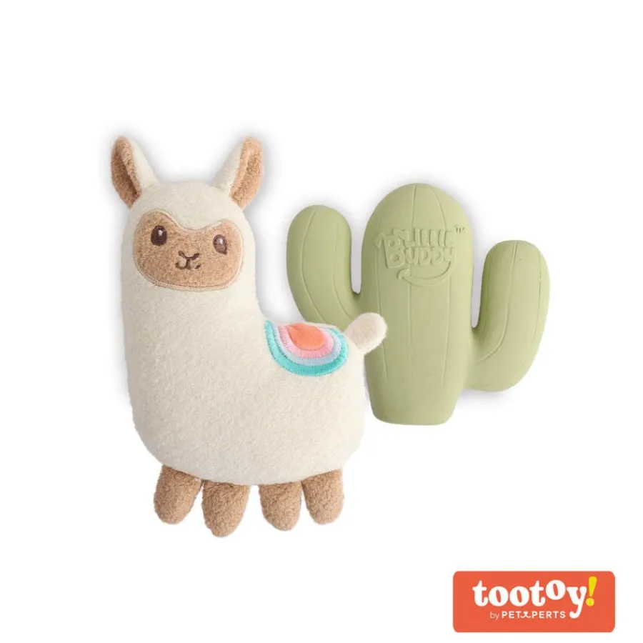 Tootoy! Puppy Llama Set de juguetes para cachorros New