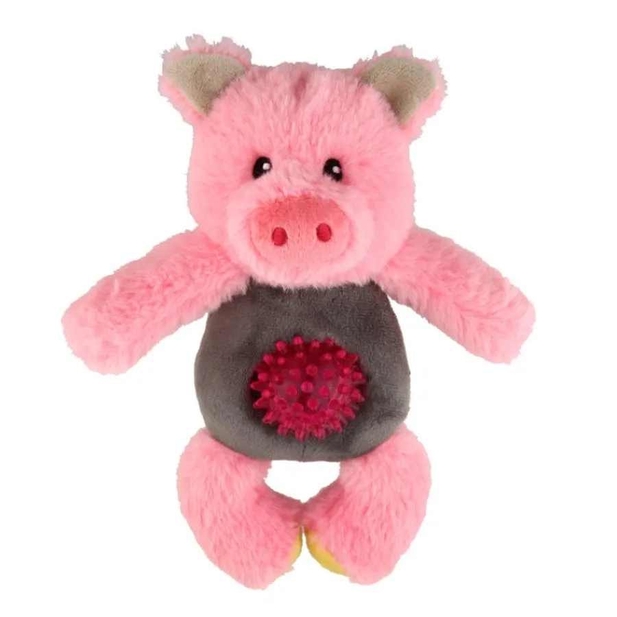 Tootoy! Puppy Multitexture Pink Pig Cuddler peluche para cachorros Outlet