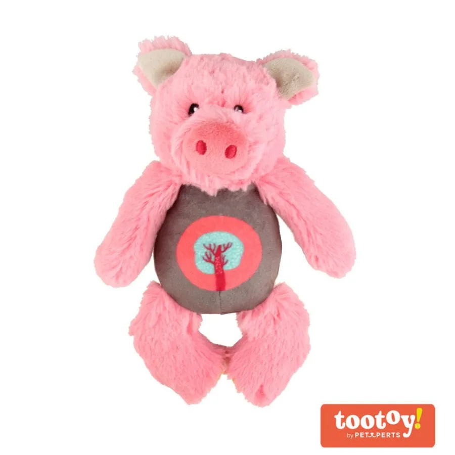 Tootoy! Puppy Pink Pig Cuddler peluche para cachorros Online