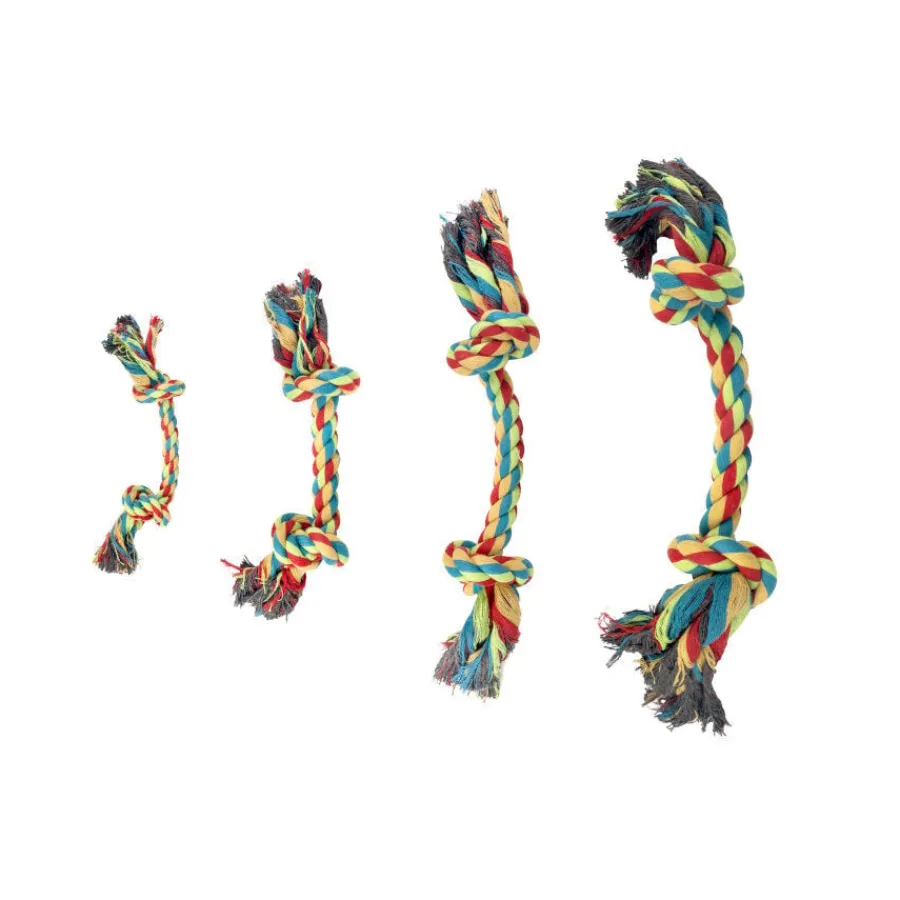 Tootoy! Rope Bone Multicolor Cuerda para perros Best