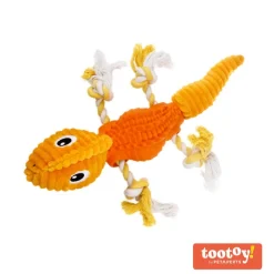 Tootoy! Stretch Salamander Cuddler peluche dispensador de snacks para perros Best