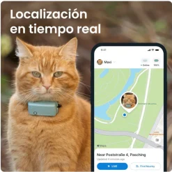 Tractive Cat Mini Localizador GPS Menta para gatos Outlet