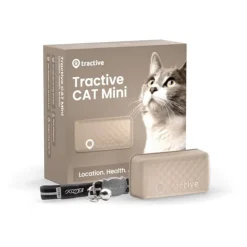 Tractive Cat Mini Localizador GPS Marrón para gatos Clearance