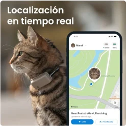 Tractive Cat Mini Localizador GPS Marrón para gatos Clearance