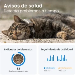 Tractive Cat Mini Localizador GPS Marrón para gatos Clearance