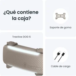 Tractive GPS Dog 6 Marrón Rastreador para perros Hot