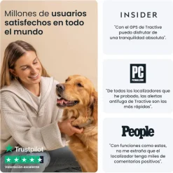 Tractive GPS Dog 6 Menta Rastreador para perros
