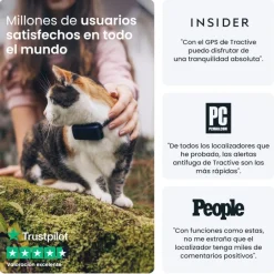 Tractive Localizador GPS para gatos