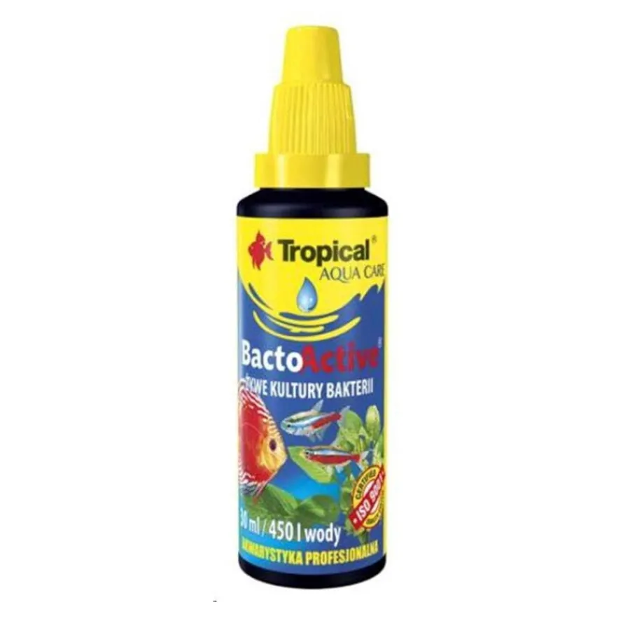 Tropical Aqua Care Bacto Active Acondicionador de agua para acuarios Hot