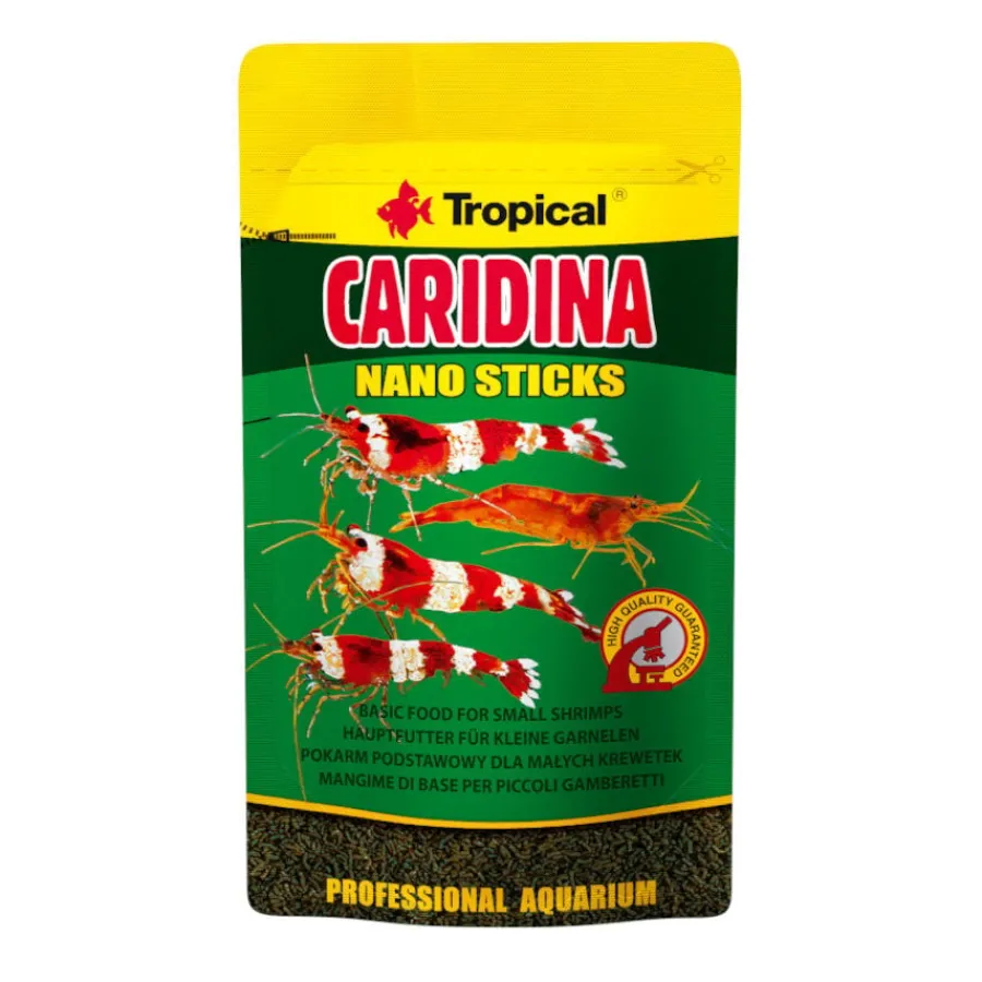 Tropical Caridina Nano Sticks alimento para crustáceos New