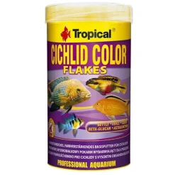 Tropical Cichlid Color Flakes Alimento en Escamas para peces Online
