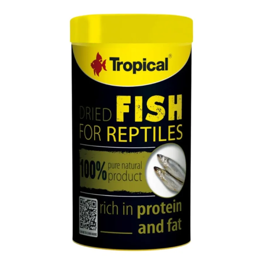 Tropical Dried Fish alimento para reptiles Best