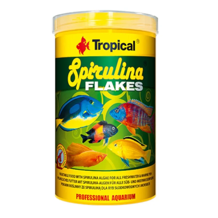 Tropical Spirulina escamas para peces Clearance