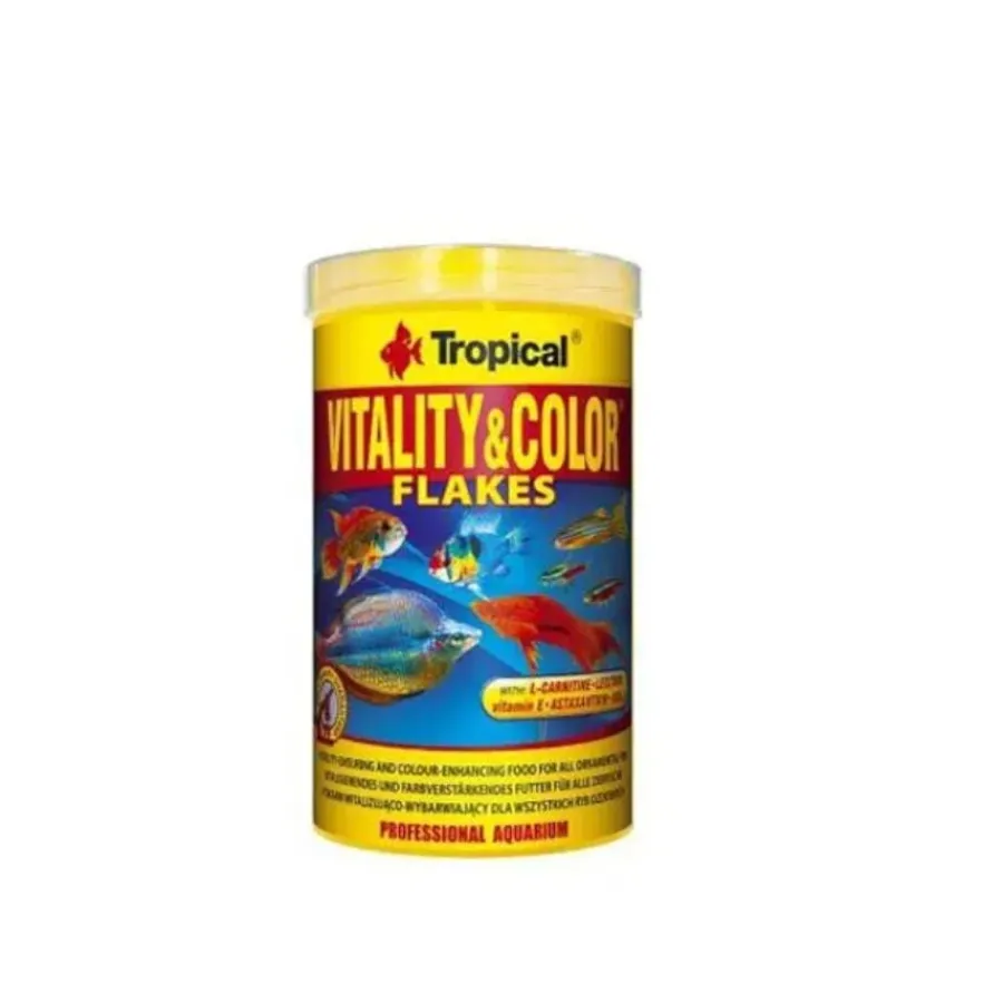 Tropical Vitaly & Color Escamas con Vitamina E para peces