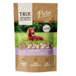 True Origins Bocaditos Pure Adult Freeze Dried Pavo y Atún para perros Outlet