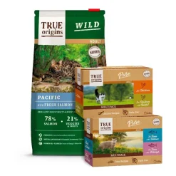 True Origins Pack - pienso y comida húmeda para gato