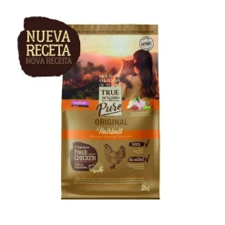 True Origins Pure Adult Sterilised Hairball pienso para gatos