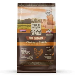 True Origins Pure Adult Sterilised Pollo pienso para gatos Hot