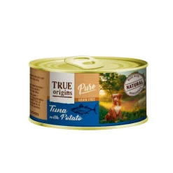 True Origins Pure Atún y patata lata para perros Hot