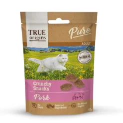 True Origins Pure Bocaditos Adult Crunchy de Cerdo para gatos Sale