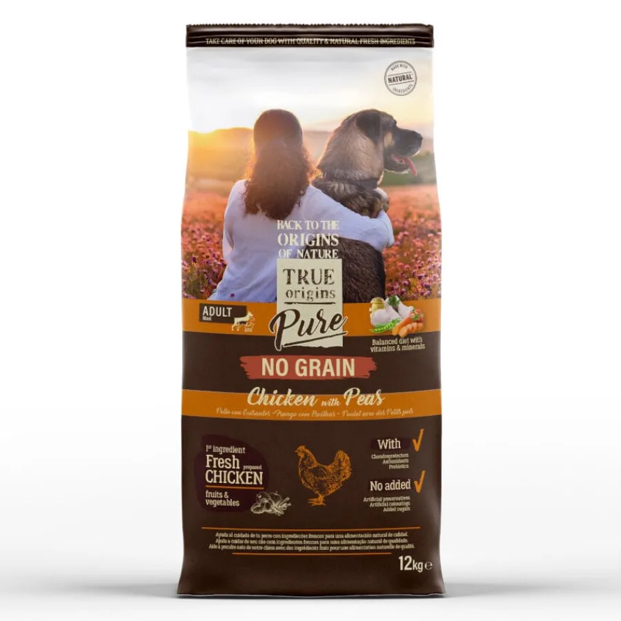 True Origins Pure Grain Free Adult Maxi Pollo pienso para perros